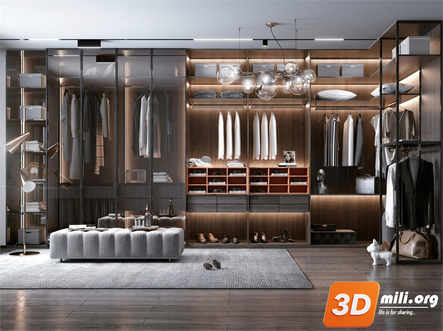 Wardrobe Skp Files 